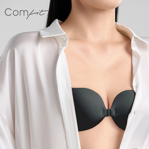 comfit大码胸贴女无痕聚拢婚纱无肩带内衣防滑大胸乳贴CG00011