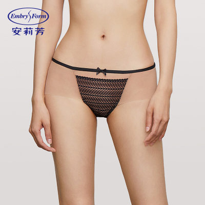 内裤女安莉芳蕾丝性感包臀舒适