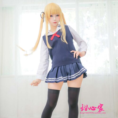 甜心家cos服泽村假发英梨梨cos服