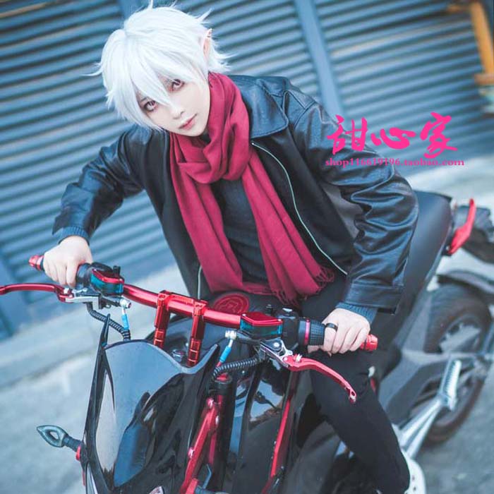 甜心家彩虹社Gamers银白色