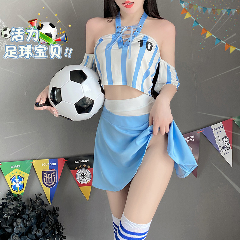 欧洲杯足球宝贝啦啦队球衣