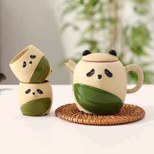 陶瓷茶壶 功夫茶具套装 家用2023新款 办公室会客泡茶杯子中式 便携式