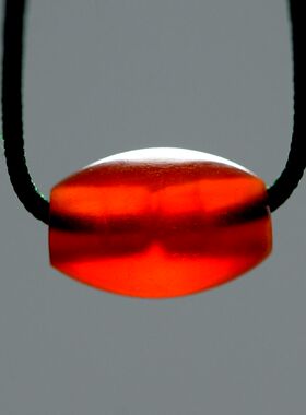 红玉髓珠宝古董捡漏项饰