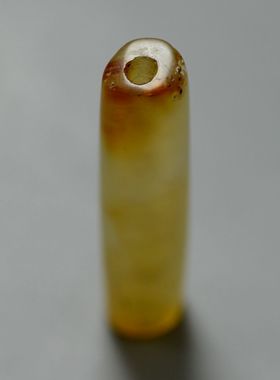 中古老玛瑙管辽代项饰佩珠颈饰古珠佩饰精品古董收藏品老珠子放漏