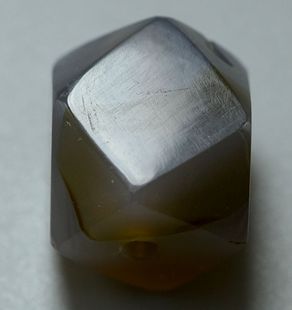 老玛瑙珠糖球八楞多面古珠老珠收藏唐球八棱精品古董珠宝配珠包老