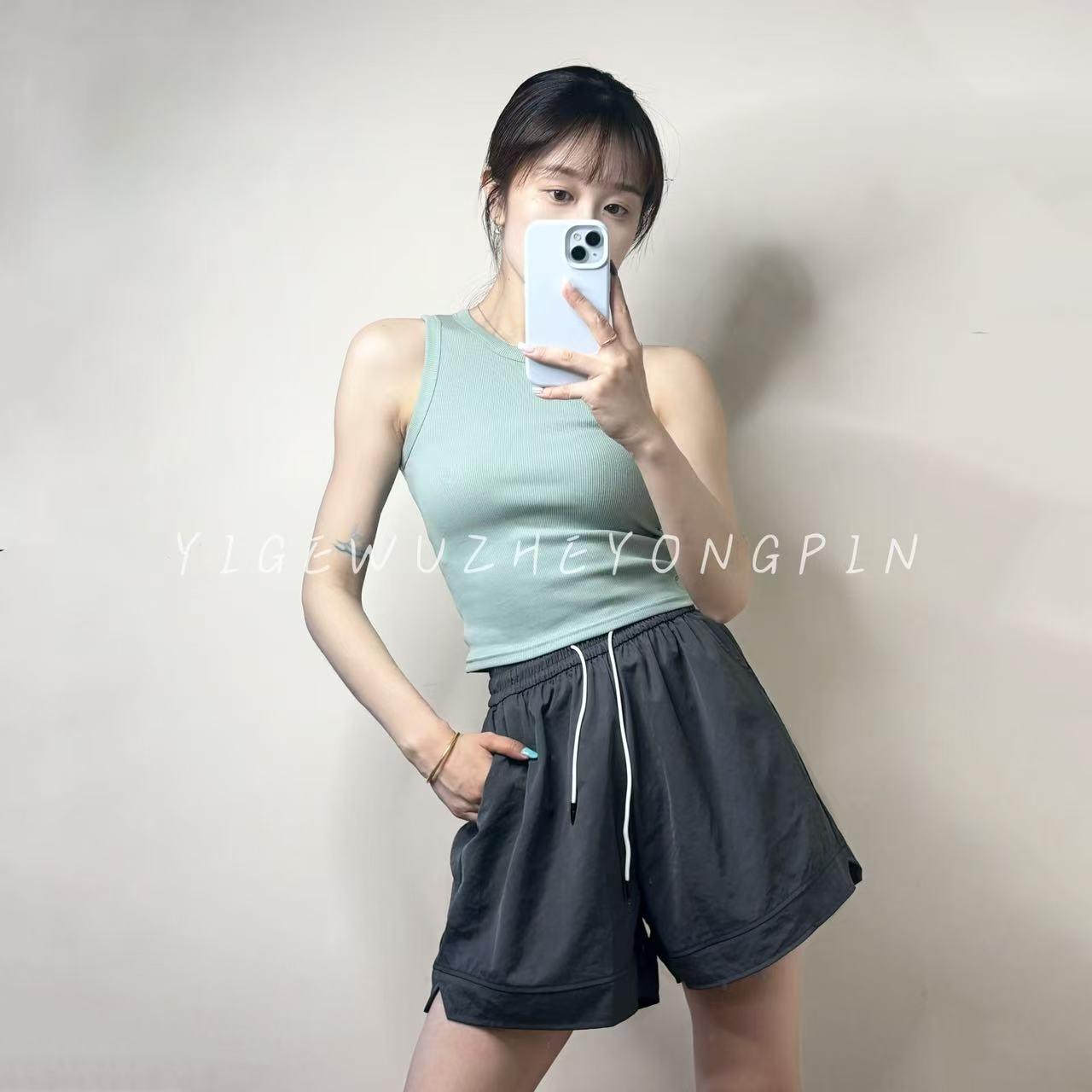 一格舞蹈背心練功服形體現代舞服