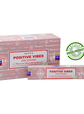 SATYA线香 印度真理香 SAIBABA赛巴巴 正能量 POSITIVE VIBES BNG