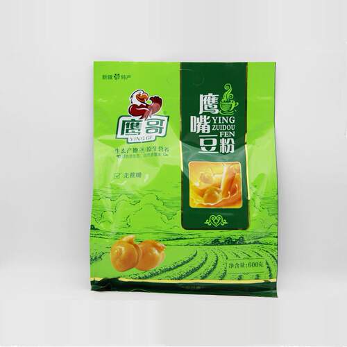 新疆特产 熟即食鹰哥鹰嘴豆粉豆乳盒子立豆浆独立冲饮品健康早餐 - 封面
