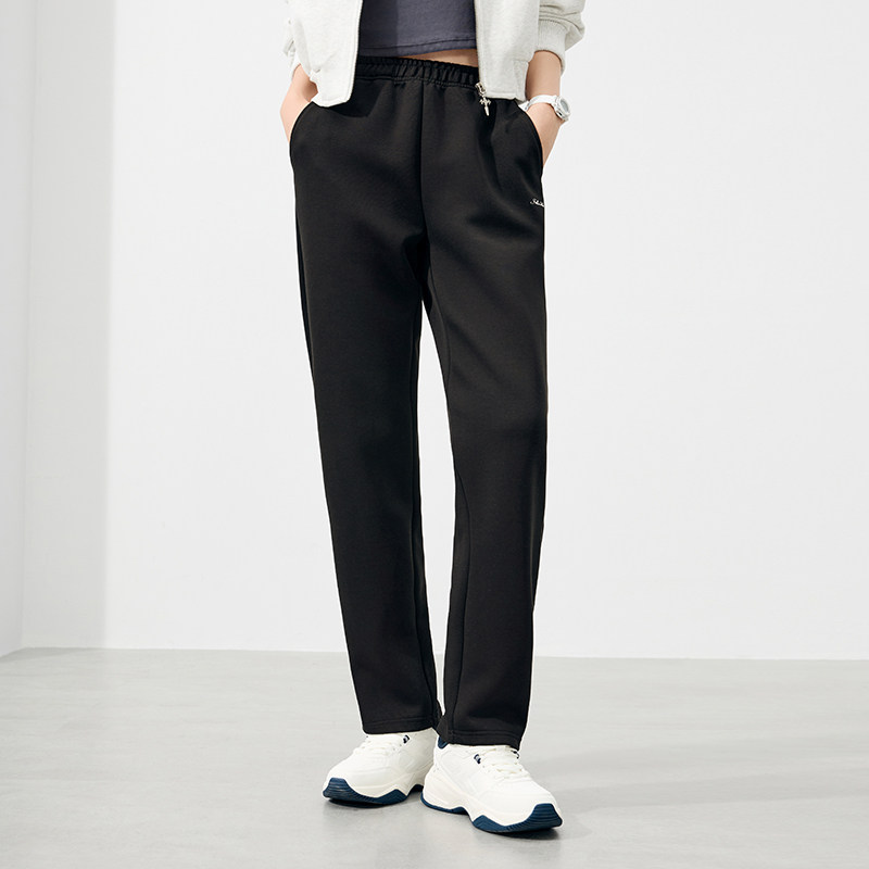 361运动裤女2026春季新款健身跑步裤宽松直筒休闲裤子运动长裤女