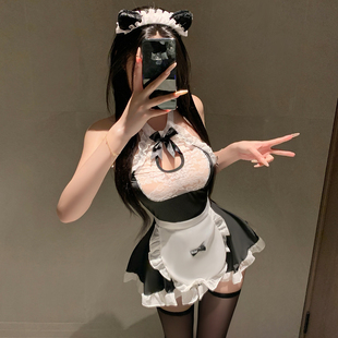 情愫套装趣味角色扮演衣服女性感qq内y女仆qq衣物制度诱服禁欲系