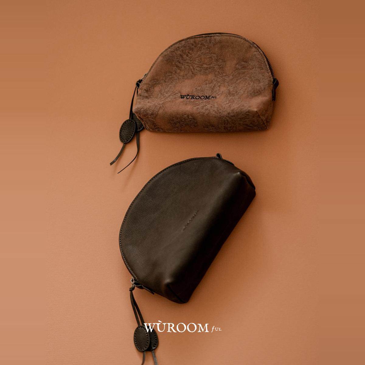 WUROOMful「LittleSeries 配件系列&middot;秋叶口袋」便携收纳手拿包