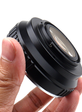 PixcoEOS-FX减焦增光转接环适用佳能EF镜转富士X微单机身
