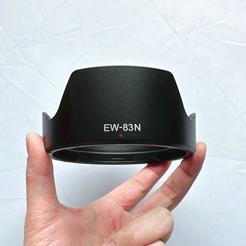 适用佳能EW-83N遮光罩RF24-105mm F4L IS USM镜头EOSR5 RP R6微单