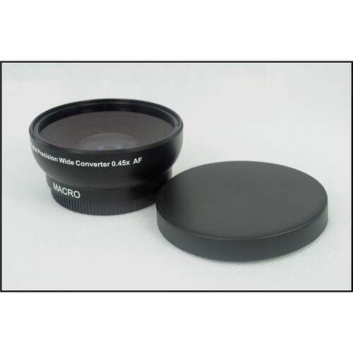52mm 0.45X广角镜头 0.45倍 带微距广角附加镜头 黑色 UV67