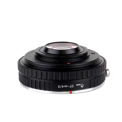 EOS-M43减焦增光转接环适用佳能EF镜转松下奥巴微单
