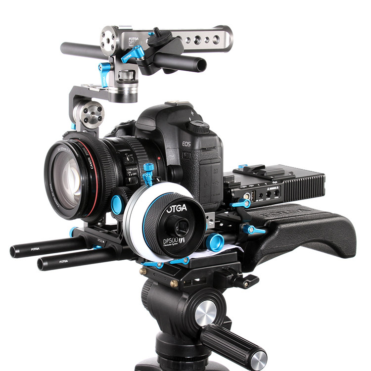 单反摄影摄像跟焦器套件 兔笼套件 GH5/A75D3兼容ARRI接口