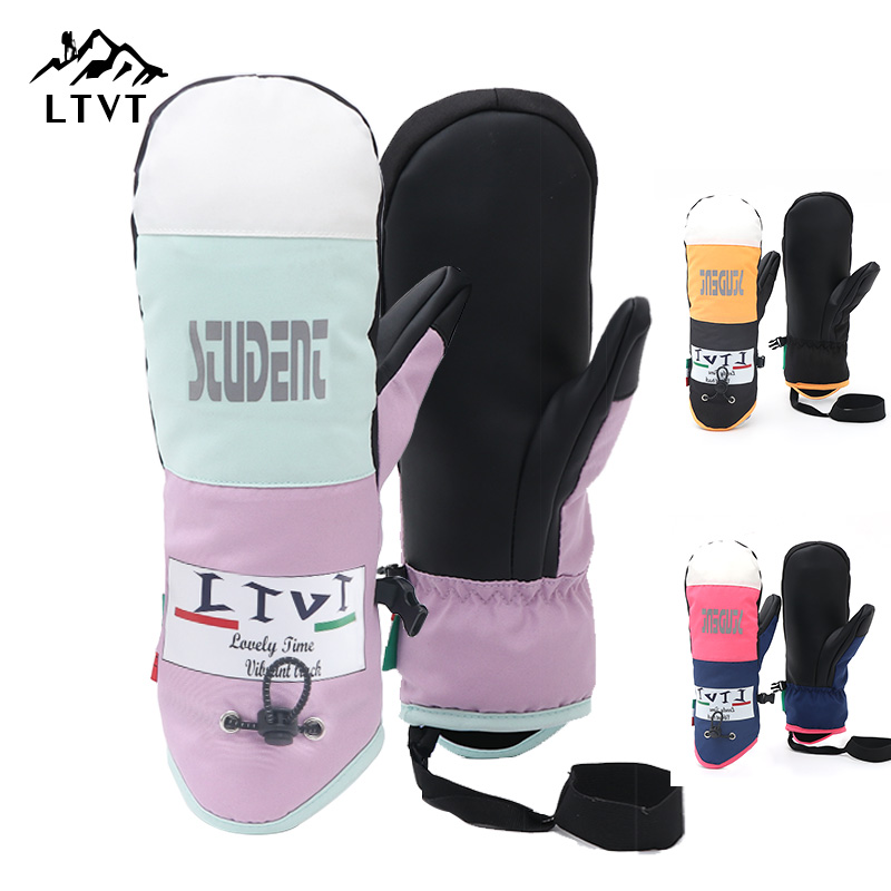 LTVT男女单板滑雪手套冬季防水防风保暖耐磨户外装备羽绒手闷子在类目 服饰配件/皮带/帽子/围巾, 手套中 - 来自Buy2taobao.com提供专业的淘宝代购服务