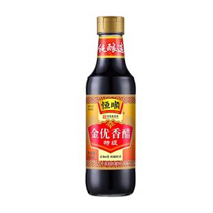 恒顺金优香醋550ml组合装质量金奖固态发酵酿造醋镇江香醋家用