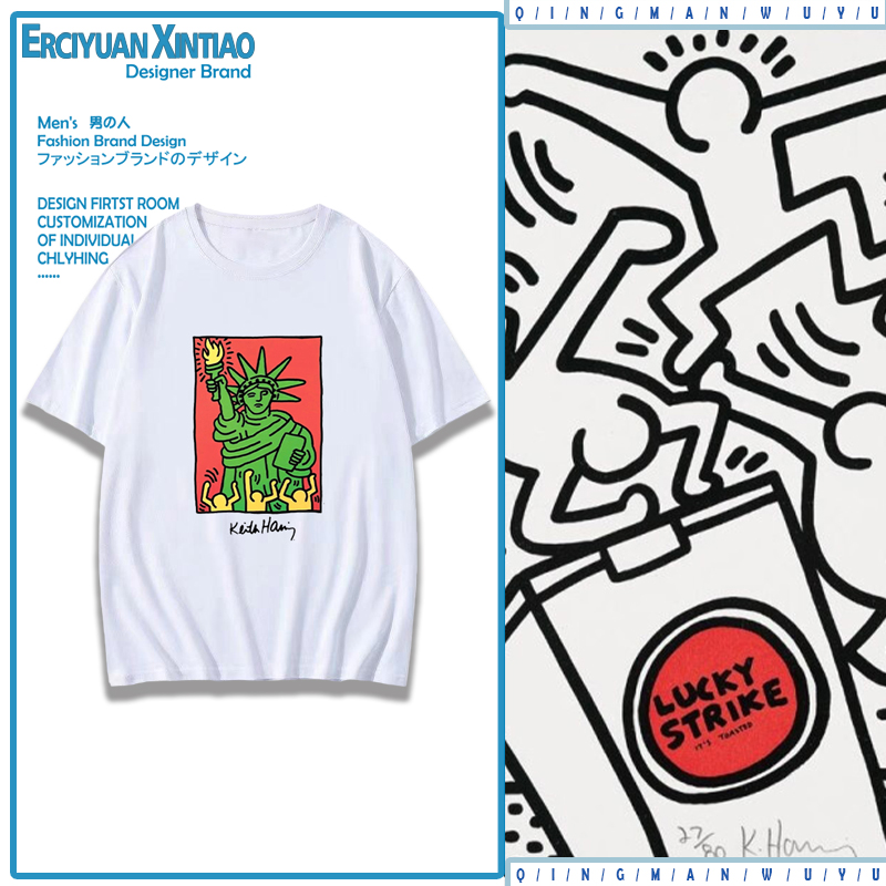 小众设计感情侣装短袖t恤