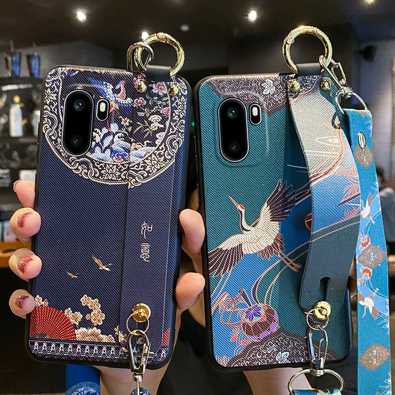 适用一加ace6手机壳如意1加aec6T腕带保护硅胶套PLQ110斜挎挂绳PLR全包防摔oneplus磨砂软oppo十女新款可背带