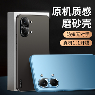 适用红米turbo5max手机壳小米trubo5金属镜头保护套redmiturbo全包气囊防摔磨砂硬壳男女redmi新款高级感超薄