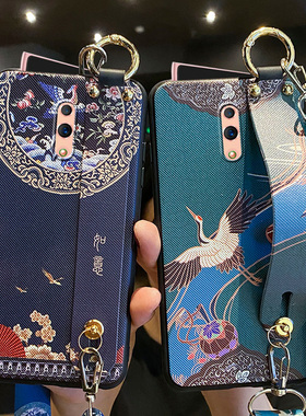 适用opporeno手机壳如意腕带oppo保护reno10十倍变焦版硅胶套renoZ全包边防摔REN0升降软壳女reno1男0PP0网红