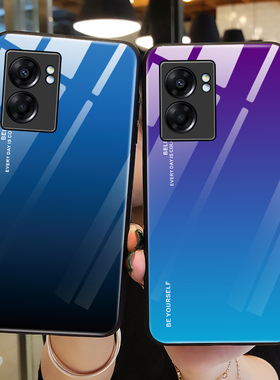 适用realmeV23手机壳玻璃真我V23保护硅胶套RMX3571全包oppo防摔5G青紫色realme软壳男外v235g潮女款个性创意