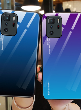 适用小米红米note10pro手机壳玻璃小金刚note10保护硅胶套全包防摔青紫色ins风noto软壳redmi男POR女nt10创意
