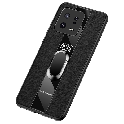 适用小米13T硅胶套指环手机壳