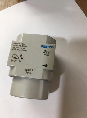 FESTO 费斯托 气动阀 HEL-D-MINI 170690 现货