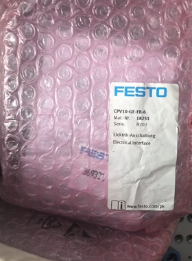 费斯托 FESTO 电接口 CPV10-GE-FB-6  18251
