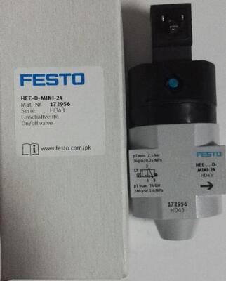 FESTO 费斯托启动阀 HEE-3/8-D-MIDI-24  172941 现货