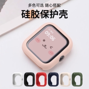 适用于vivowatchgt保护壳硅胶保护套智能手表iqoowatchgt半包表壳配件IQOO软壳ins高级感防摔男女透气配件