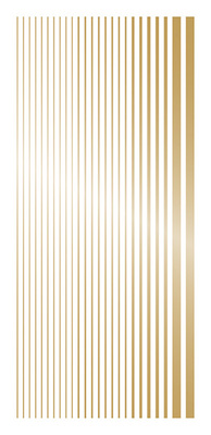 【现货】日本 TSUMEKIRA 贴纸 超薄服帖金线