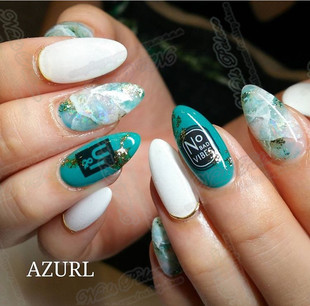 【现货】日本 Nail Labo 饰品 金属件 曲线棍 微笑弧