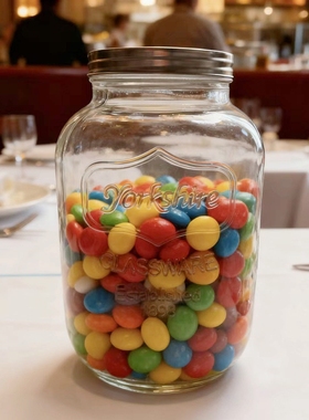 4升5升8升铁盖yorkshire玻璃瓶果汁罐带龙头泡酒瓶 酵素瓶酵素桶