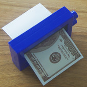 新款 儿童魔术道具 魔法银行白纸变钞 魔术玩具印刷机 迷你银行