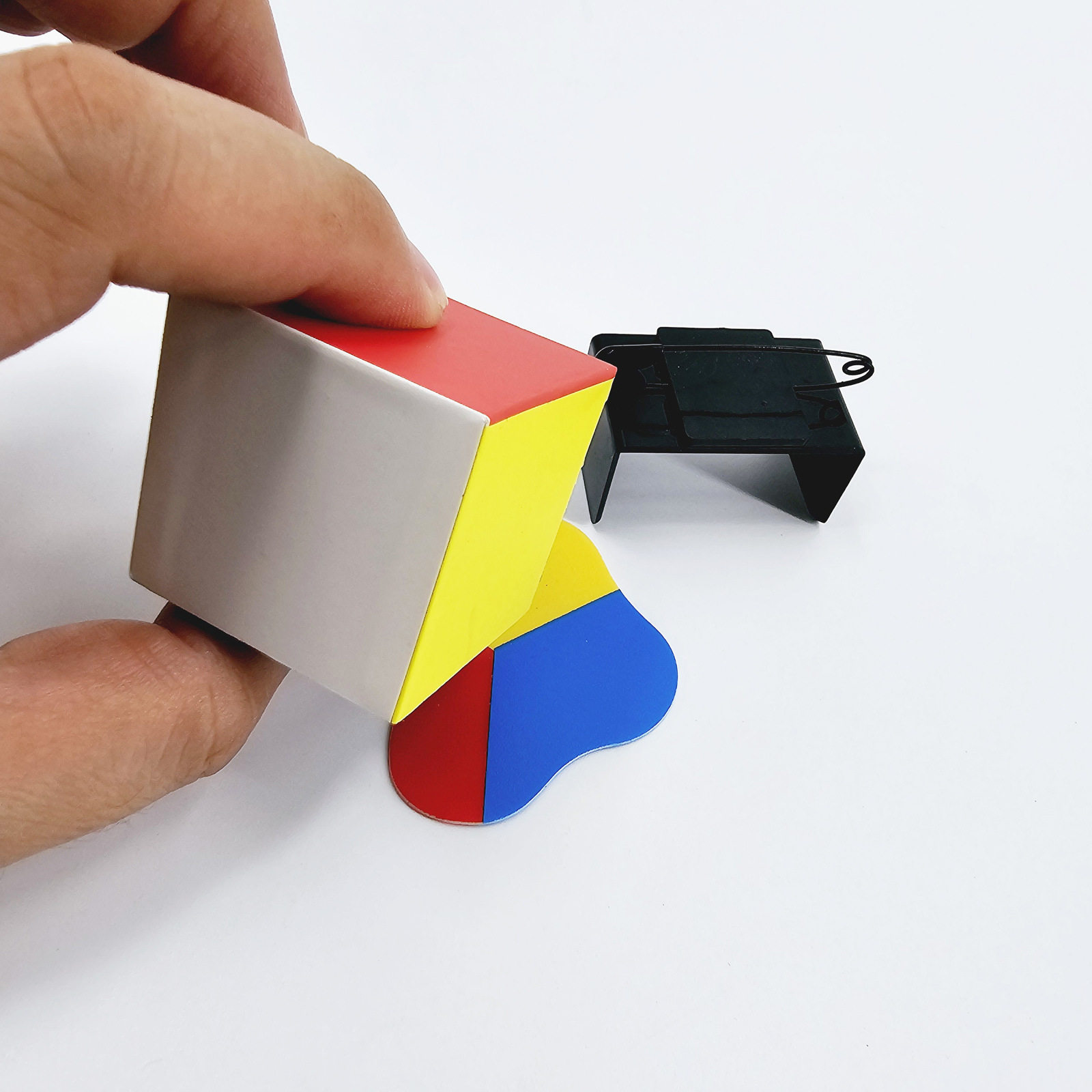 奇异正方体 克隆骰子一变二骰子变色儿童魔术道具