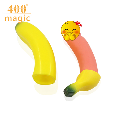 搞笑香蕉 整人魔术 香蕉变大鸟 变JJ 小鸟 街头魔术道具 400magic