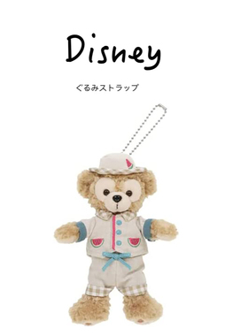 Disney日本正版达菲熊挂件