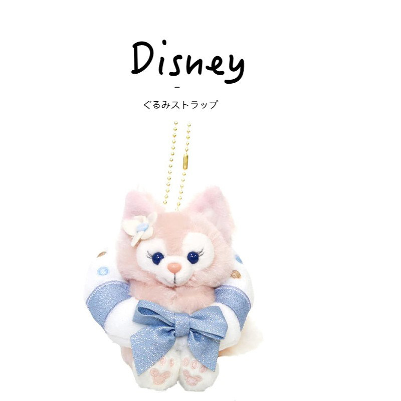 日本东京迪士尼正版冬季玲娜贝尔公仔玩偶娃娃毛绒包包挂件小挂饰