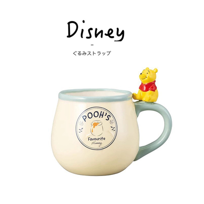 迪士尼日本正版维尼熊马克杯