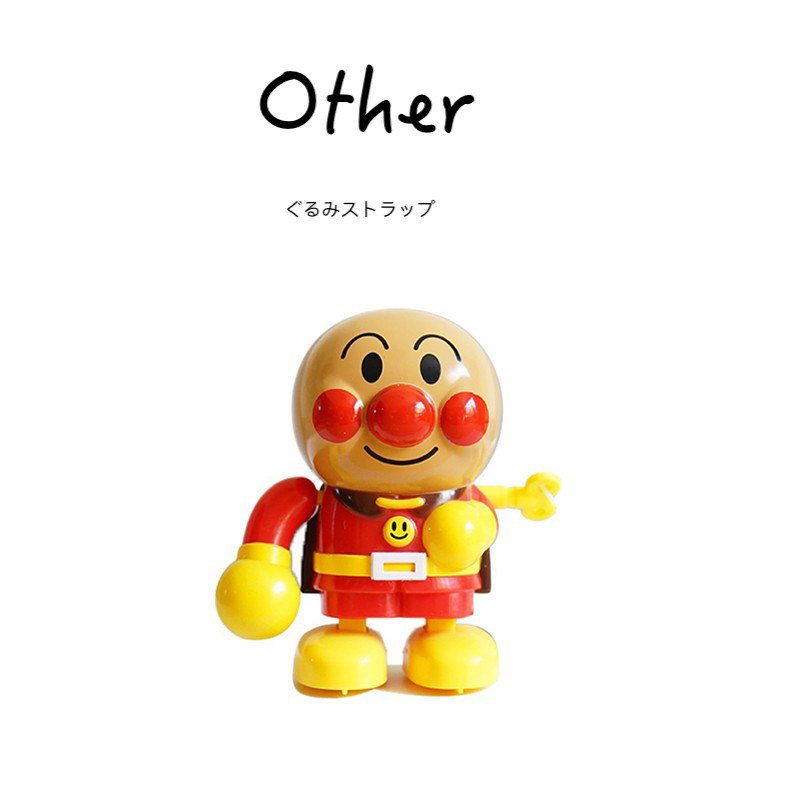 日本正版面包超人发条人偶公仔回力车惯性车gogogo儿童玩具礼物