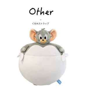 日本jerry tom正版猫和老鼠泰菲玩偶抱枕靠垫沙发靠枕毛绒玩具