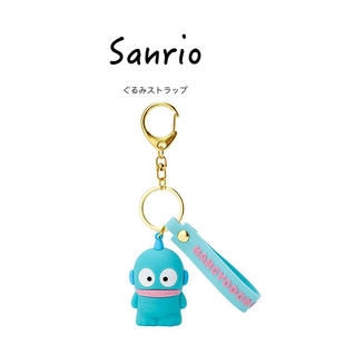 日本三丽鸥周边正版pvc汉顿鱼怪丑鱼水怪公仔包挂件钥匙扣小挂饰