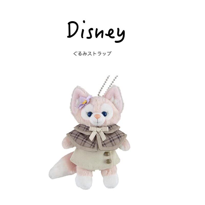 日本东京迪士尼侦探玲娜贝尔小狐狸琳娜贝尔公仔玩偶毛绒包包挂件