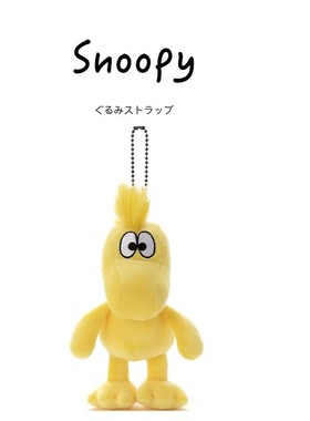 日本snoopy正版史努比黄色小鸟糊涂塌客公仔玩偶毛绒包挂件小挂饰