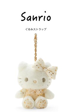 日本hellokitty正版冬日凯蒂猫哈喽kt猫公仔玩偶毛绒包包挂件挂饰