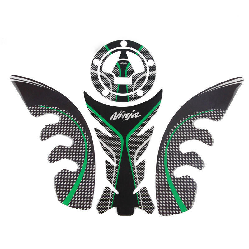 川崎改装油箱盖鱼骨贴防滑贴