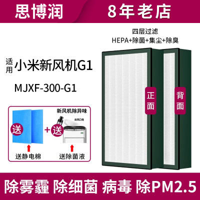 适用小米sbrel新风滤芯M300中效